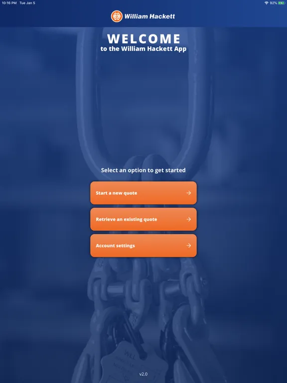 William Hackett Sling App iPad  স্ক্রিনশট