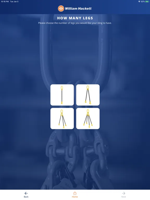 William Hackett Sling App iPad  স্ক্রিনশট