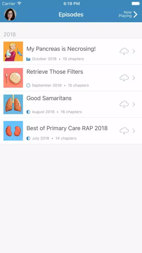 AAPA Primary Care RAP スクリーンショット