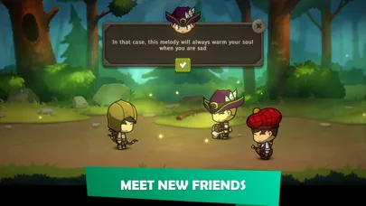 Capturas de tela do Kinda Heroes: The cutest RPG!