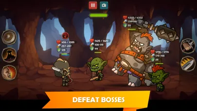 Capturas de tela do Kinda Heroes: The cutest RPG!