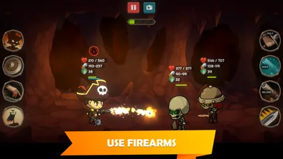 Capturas de tela do Kinda Heroes: The cutest RPG!