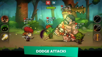 Capturas de tela do Kinda Heroes: The cutest RPG!