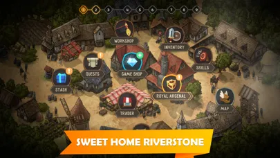 Capturas de tela do Kinda Heroes: The cutest RPG!