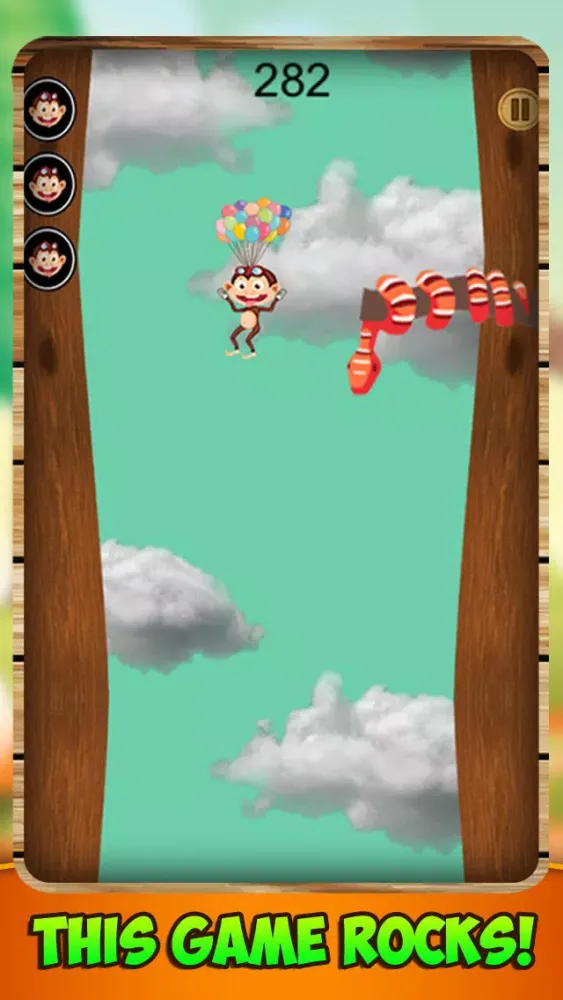 Monkey Balloon Games - Video of the Monkey Drop from an airplane Screenshots