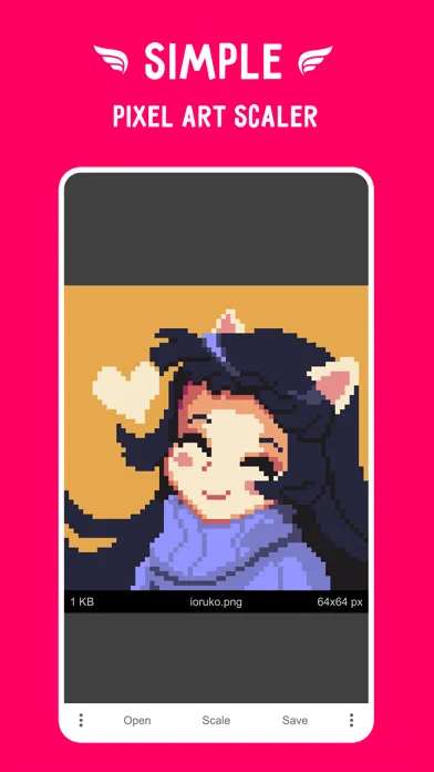 Screenshot di Pixel Art Scaler