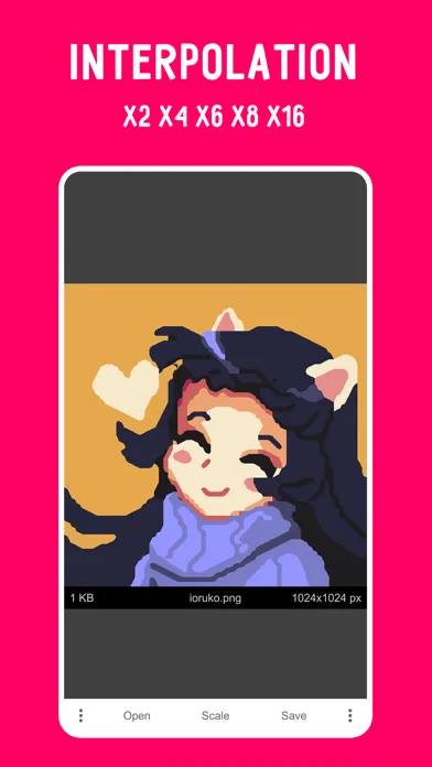 Screenshot di Pixel Art Scaler