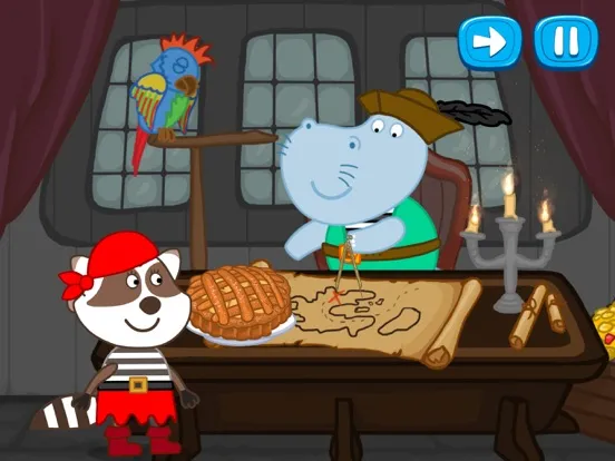 Captures d'écran de Pirate Adventures: Fairy tales iPad 