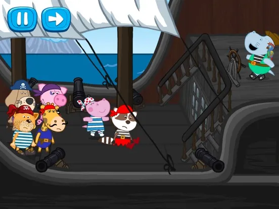 Captures d'écran de Pirate Adventures: Fairy tales iPad 