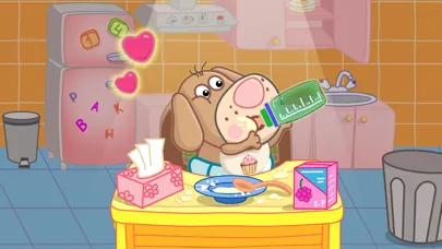 Hippo pet care game simulator Screenshots