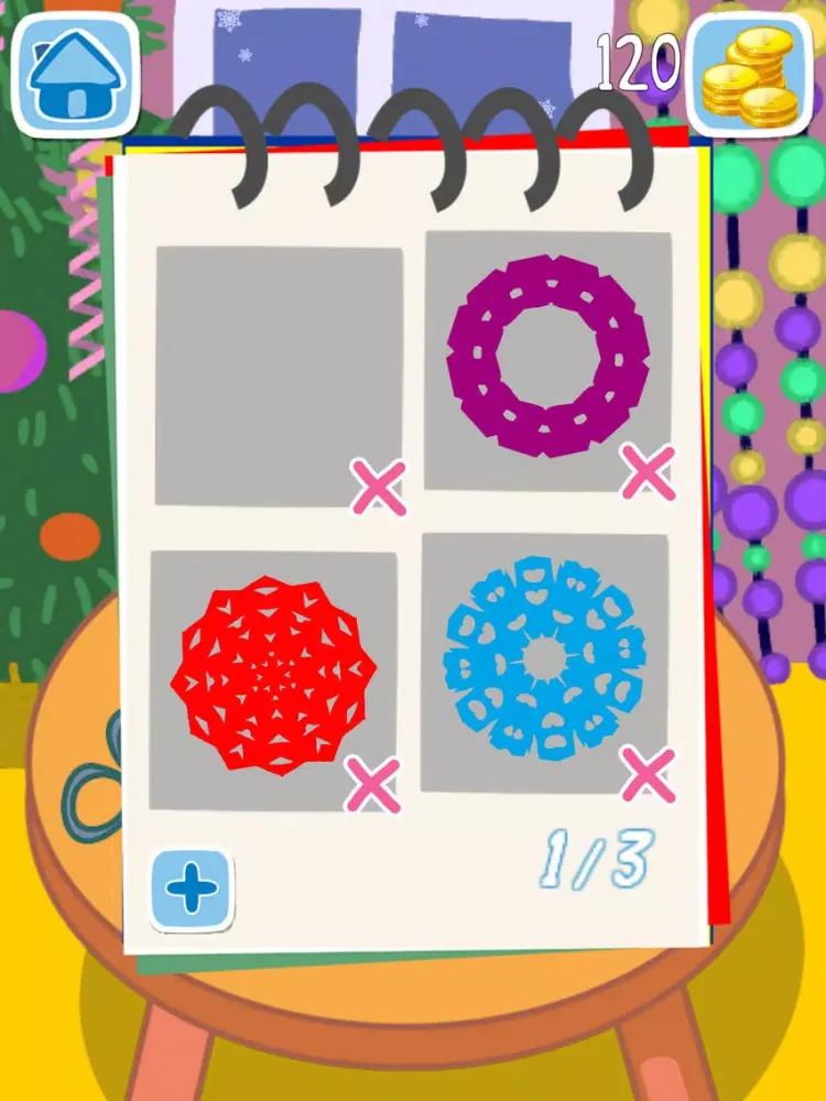 صور Handcraft: Snowflakes iPad 