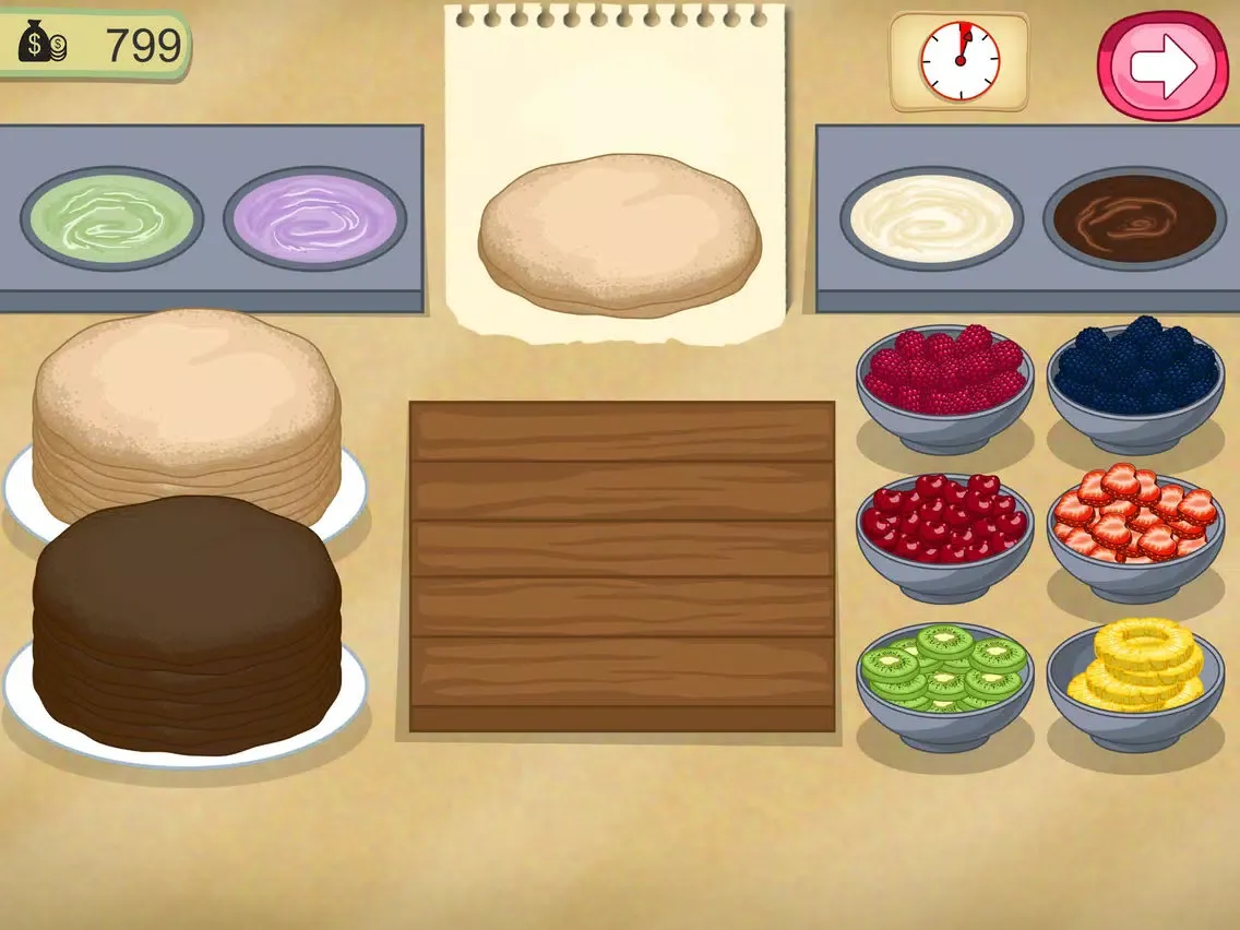 Screenshot di Cafe Mania: Kitchen Cooking iPad 