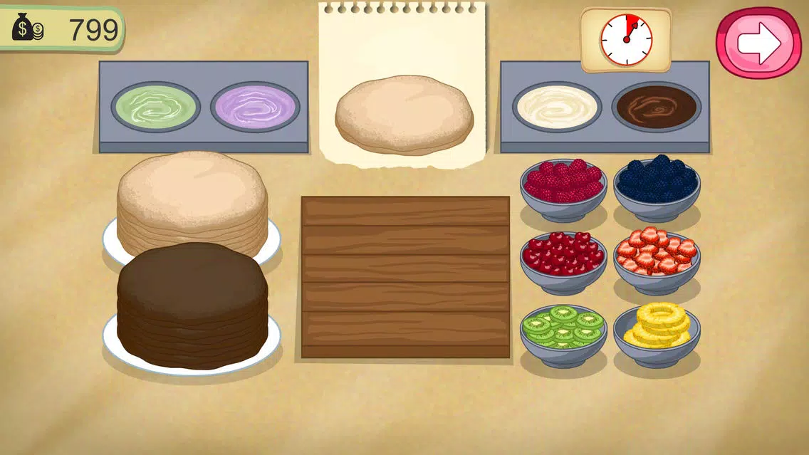 Capturas de tela do Cafe Mania: Kitchen Cooking