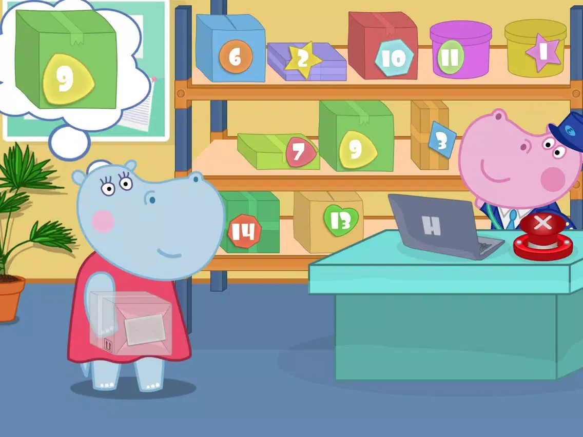 Kids post office: Postman iPad  स्क्रीनशॉट