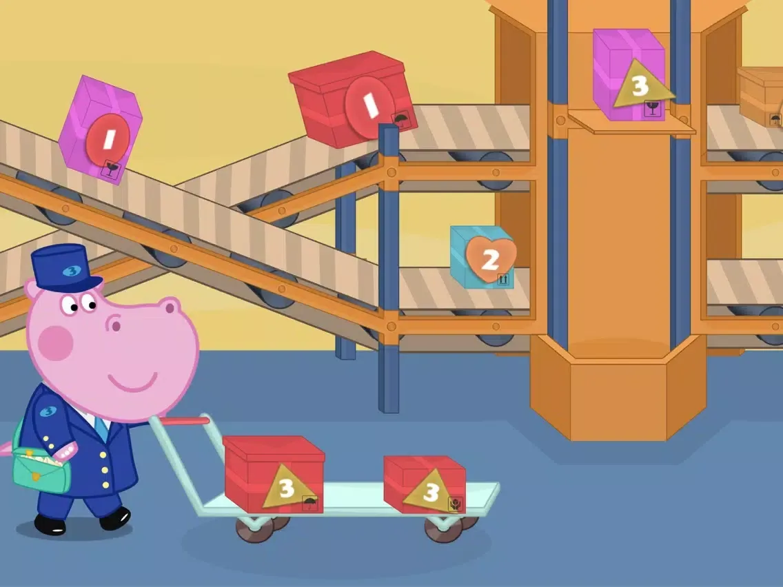 Kids post office: Postman iPad  स्क्रीनशॉट