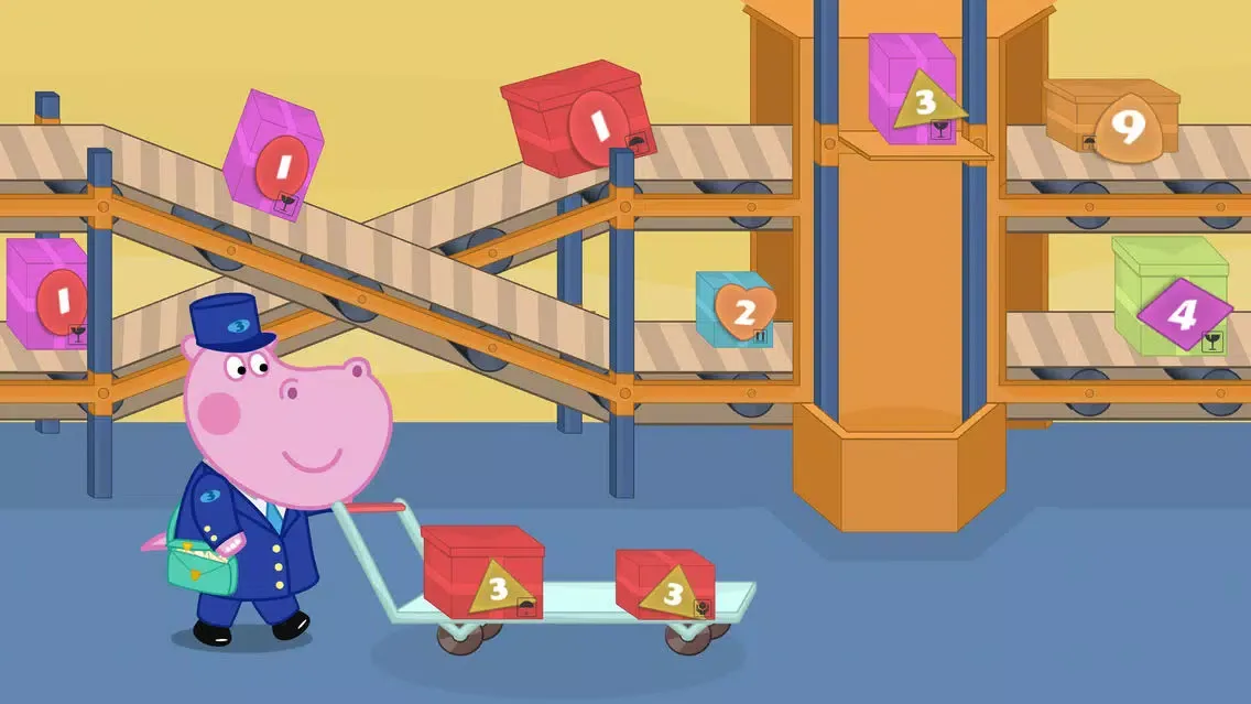 Kids post office: Postman स्क्रीनशॉट