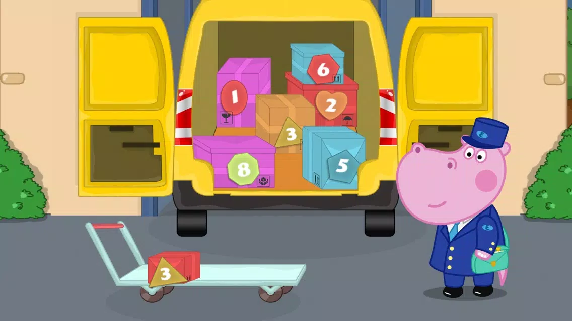 Capturas de pantalla de Kids post office: Postman