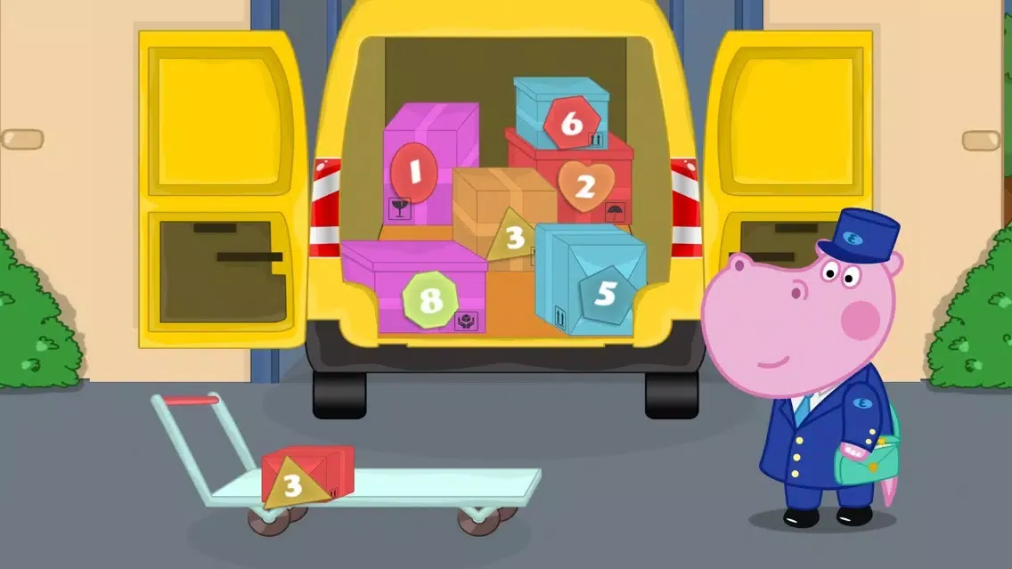 Kids post office: Postman स्क्रीनशॉट
