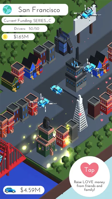 Capturas de tela do Idle Ride Empire: Startup Game