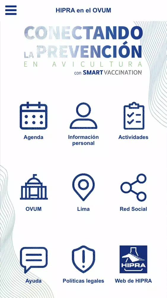 Captures d'écran de HIPRA en el OVUM19