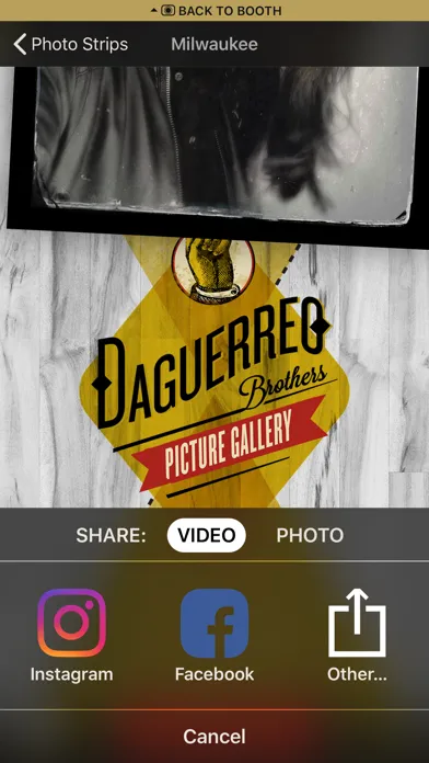 Tangkapan skrin #StayHomeBooth (IncrediBooth)