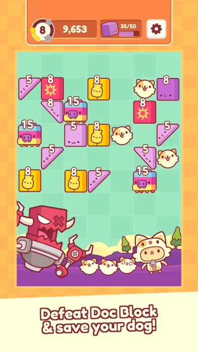 Capturas de tela do Piffle