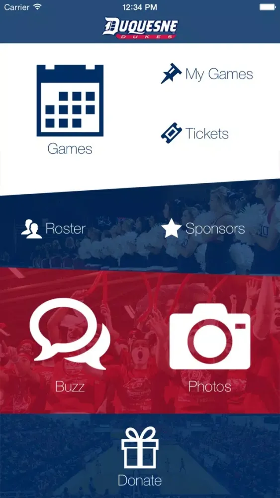 Duquesne University Athletics 스크린샷