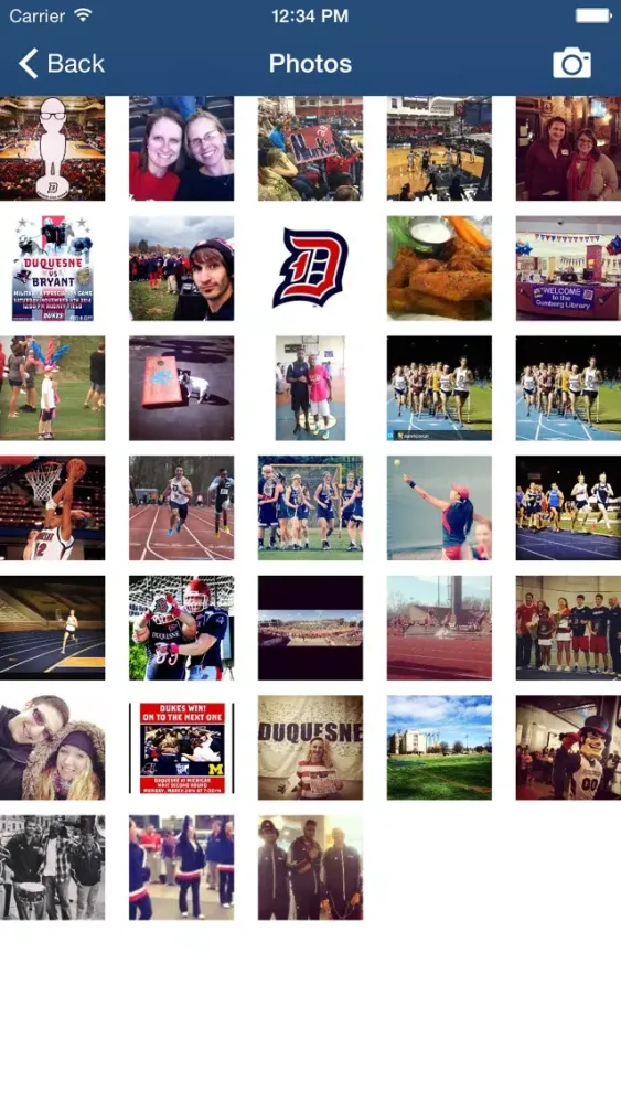 Duquesne University Athletics 스크린샷