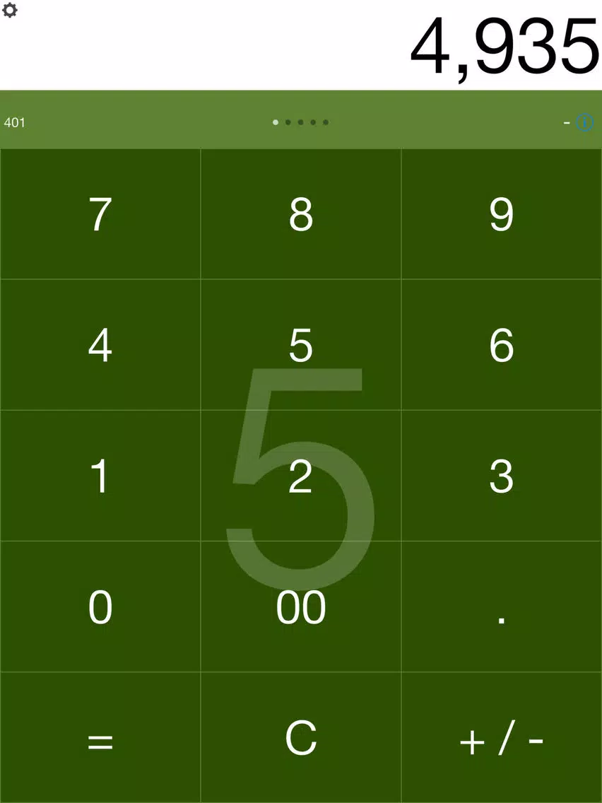 Zrzuty ekranu Flick&Clip - Next Generation Calculator iPad 