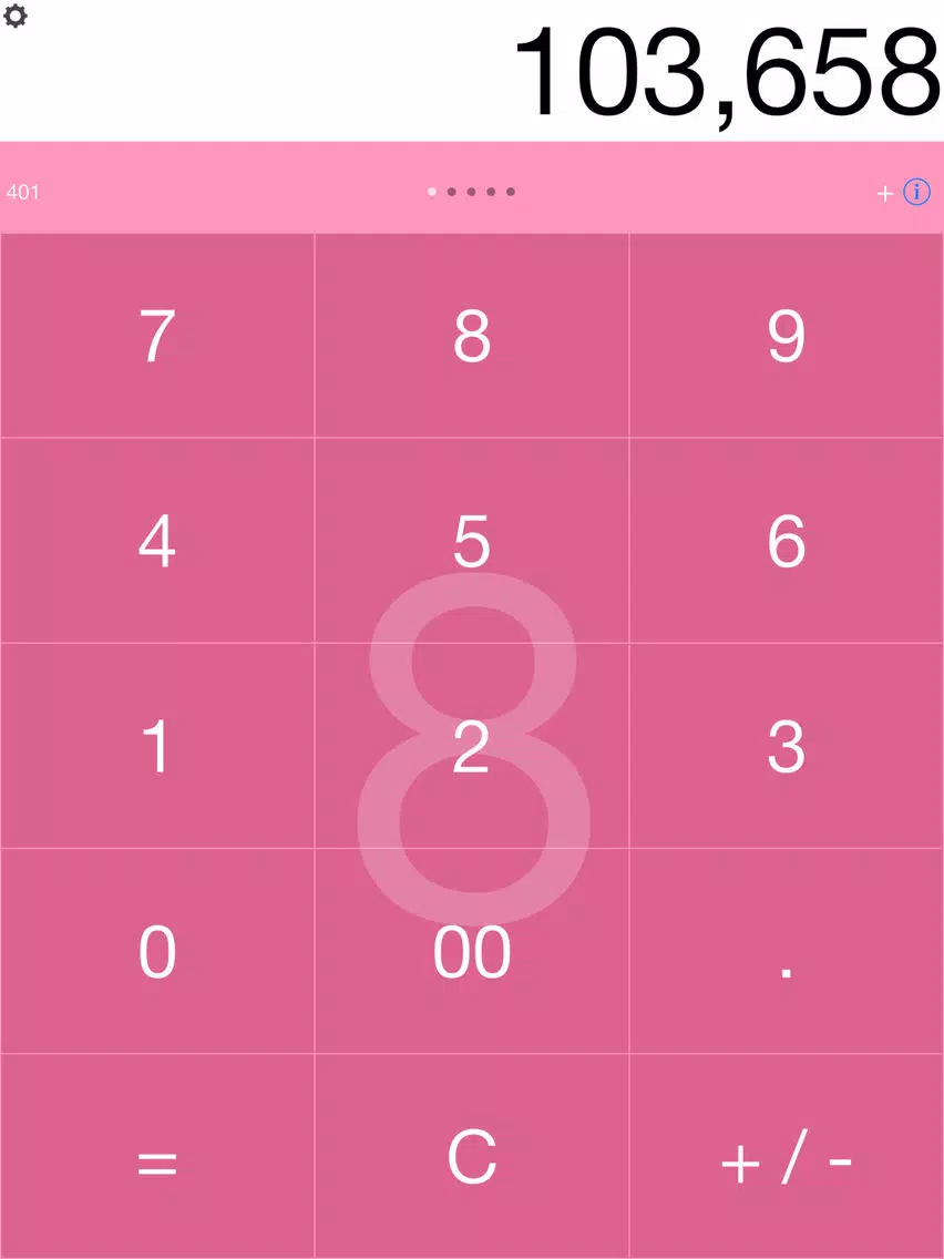 Zrzuty ekranu Flick&Clip - Next Generation Calculator iPad 