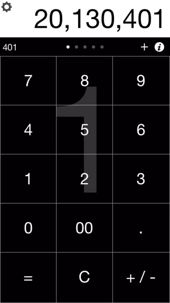 Flick&Clip - Next Generation Calculator स्क्रीनशॉट