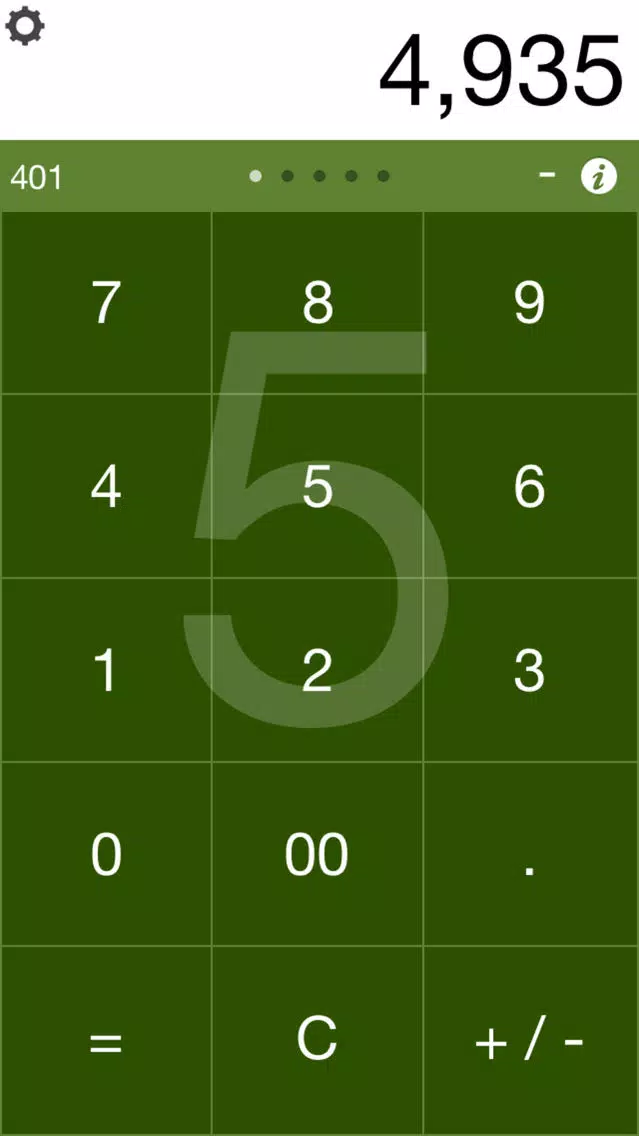Zrzuty ekranu Flick&Clip - Next Generation Calculator