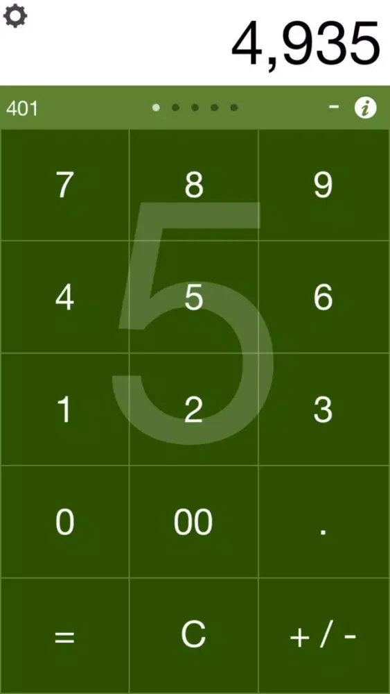 Flick&Clip - Next Generation Calculator स्क्रीनशॉट