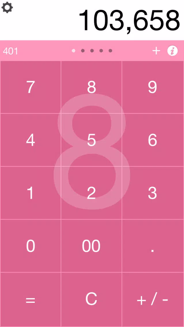 Zrzuty ekranu Flick&Clip - Next Generation Calculator