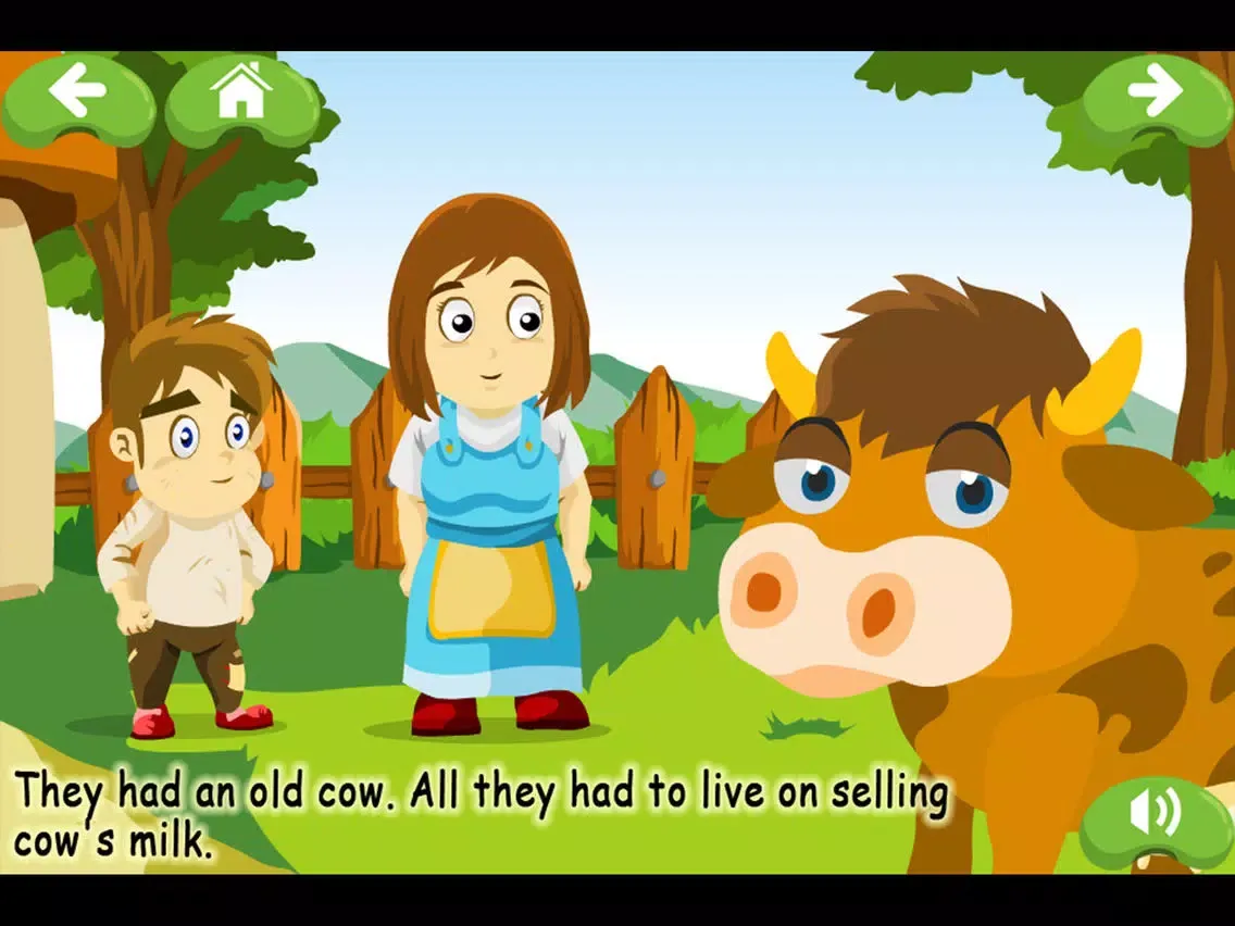 Jack And The Beanstalk (Kids Story Book) iPad  スクリーンショット