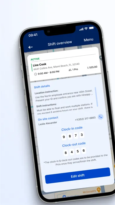 Zrzuty ekranu HireApp Partners