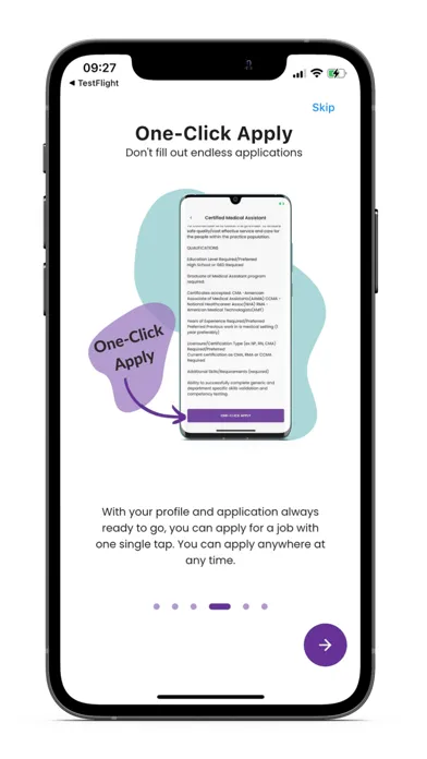 HireMe Healthcare应用截图