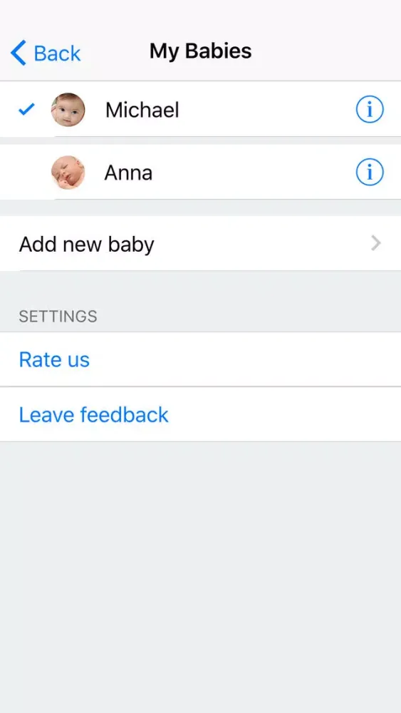 SleepBaby: Baby Sleep Timer سکرین شاٹس