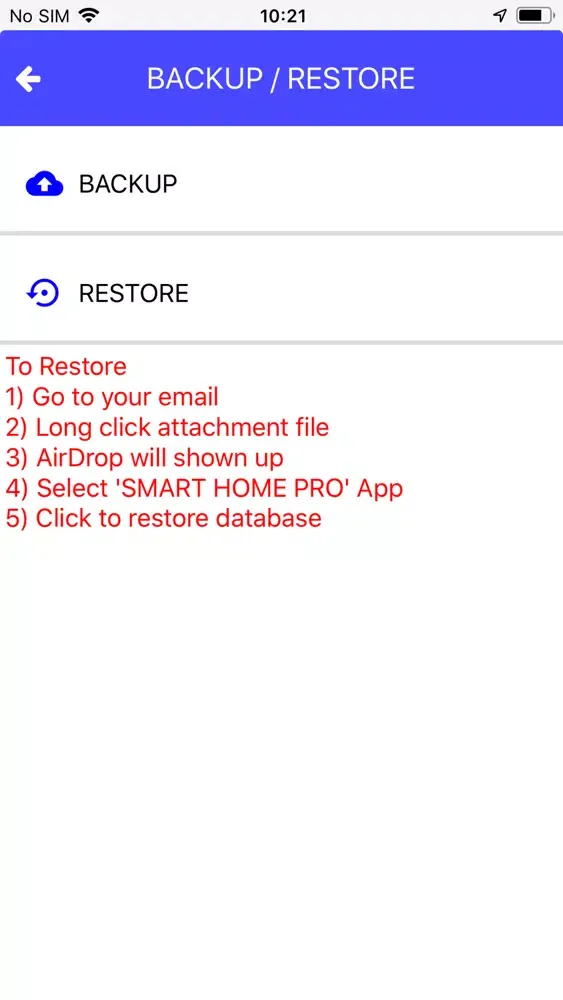 Zrzuty ekranu Solemas Smart Home Pro