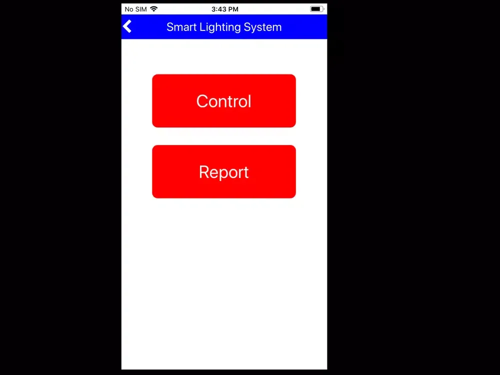 Zrzuty ekranu HiRise Smart Lighting System iPad 