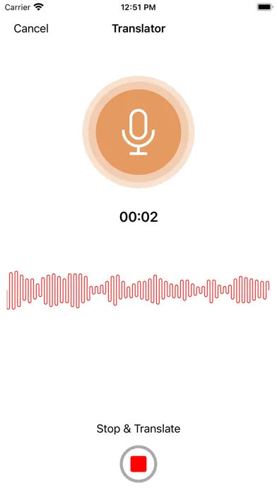 Tangkapan skrin AI Human to cat translator app