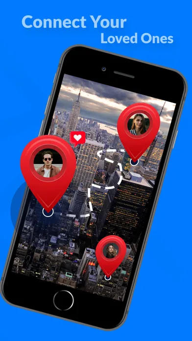 Ảnh chụp màn hình của Find My Friends Family Locator