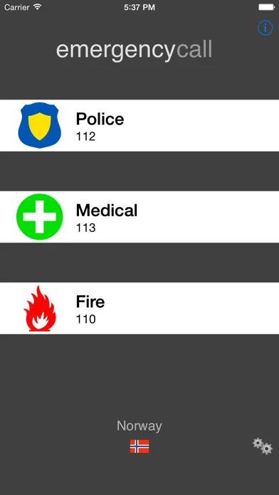 Emergency Call Anywhere Basic 스크린샷