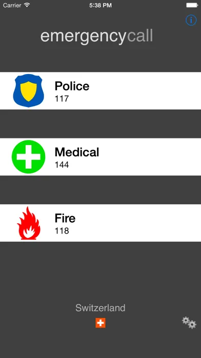 Emergency Call Anywhere Basic 스크린샷