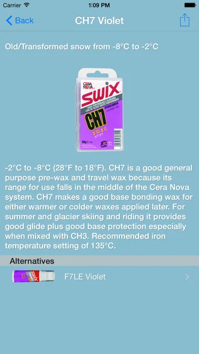 Ảnh chụp màn hình của Wax Thermometer