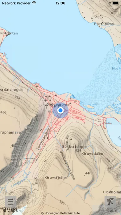 Capturas de pantalla de Here & there+ Svalbard 1:35000