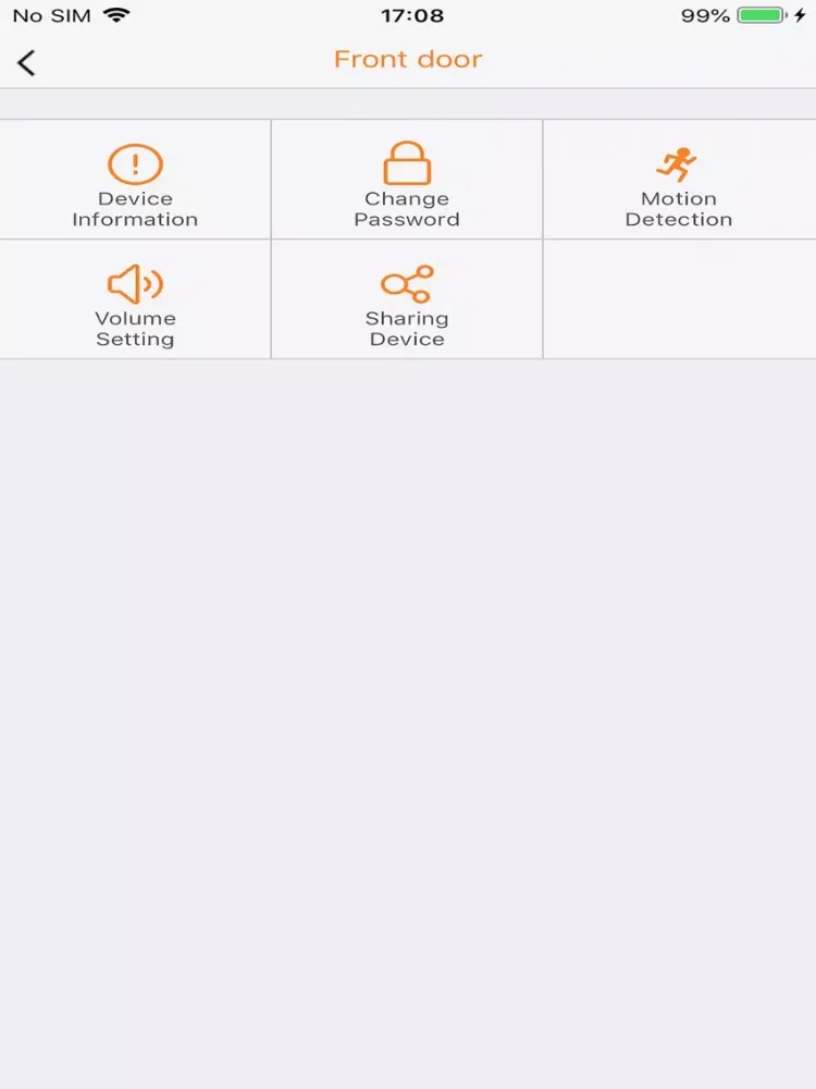 Capturas de tela do WeCam IPC iPad 