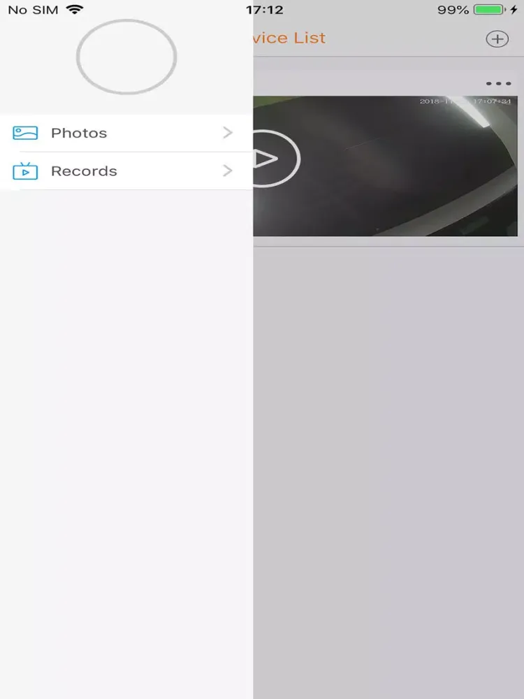 Capturas de tela do WeCam IPC iPad 