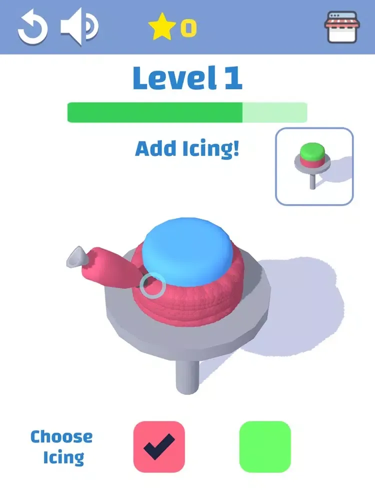 Cake Baking Game iPad  Screenshots