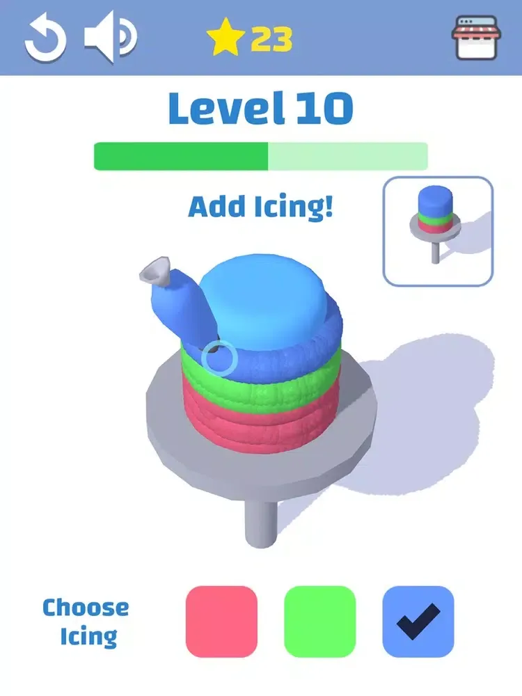 Cake Baking Game iPad  Screenshots